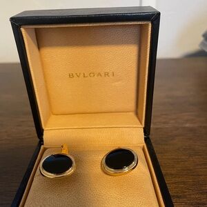 Bulgari Luxury Men’s Cuff Links